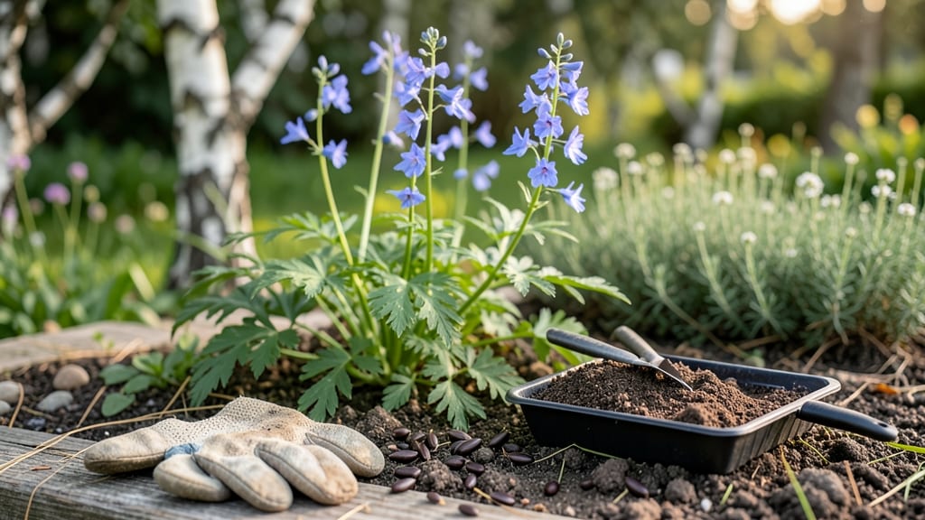 When to Plant Larkspur Seeds in Texas: Frost-Free Window & Heat-Zone Timeline