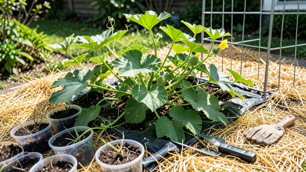 When to Plant Cantaloupe in Zone 8b: Soil Temp Triggers for Peak Fruit Set
