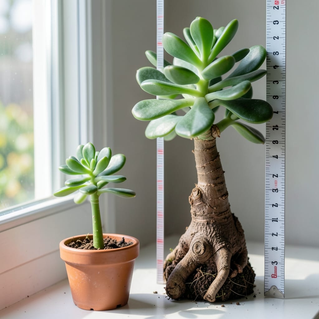 How Tall Can a Jade Plant Grow: Mature Size by Variety and Growth Habits