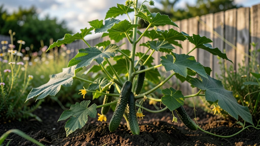 How Tall Do Gherkin Plants Grow: Compact Trellis Guide for Small Gardens