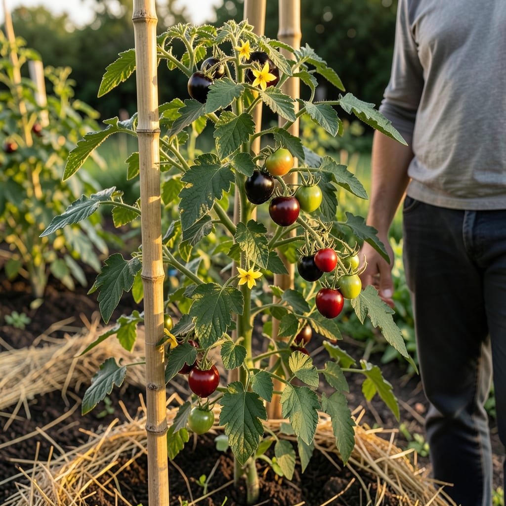 How Tall Do Black Cherry Tomato Plants Grow: Space-Saving Pruning for Compact Growth