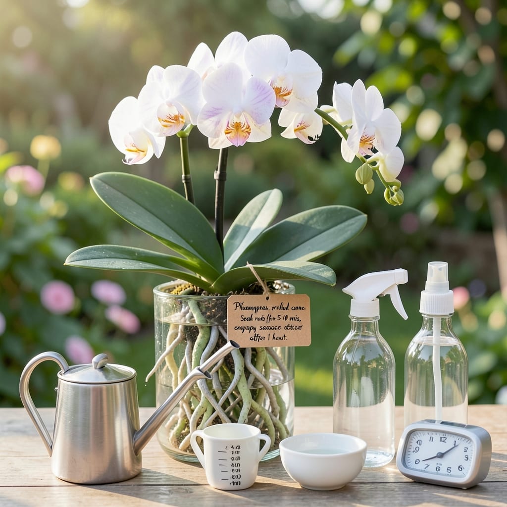 How Much Water to Put in Vase for Orchids: The Exact Ratio for Long-Lasting Blooms