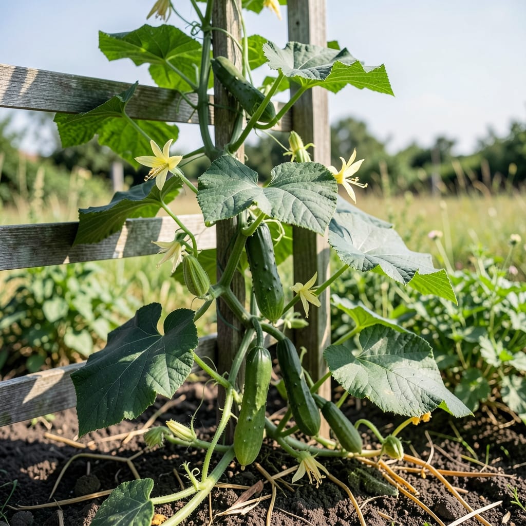 How Tall Cucumber Plants Grow: Vining Habits and Space-Saving Varieties Explained