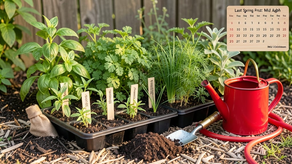 When to Plant Herbs in Maryland: Frost-Free Deadlines by Variety