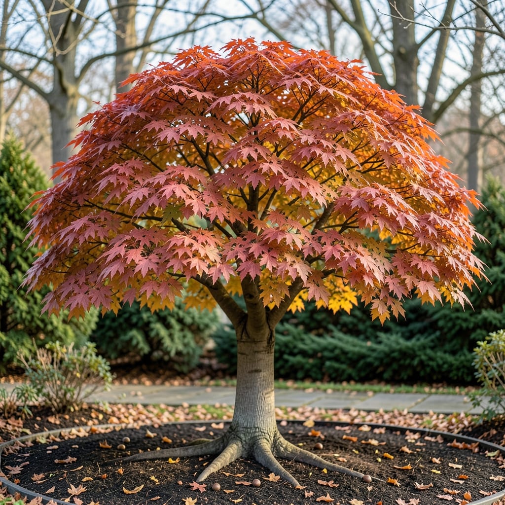 How Tall Do Autumn Blaze Maple Trees Grow: Mature Height Guide by Landscape Use