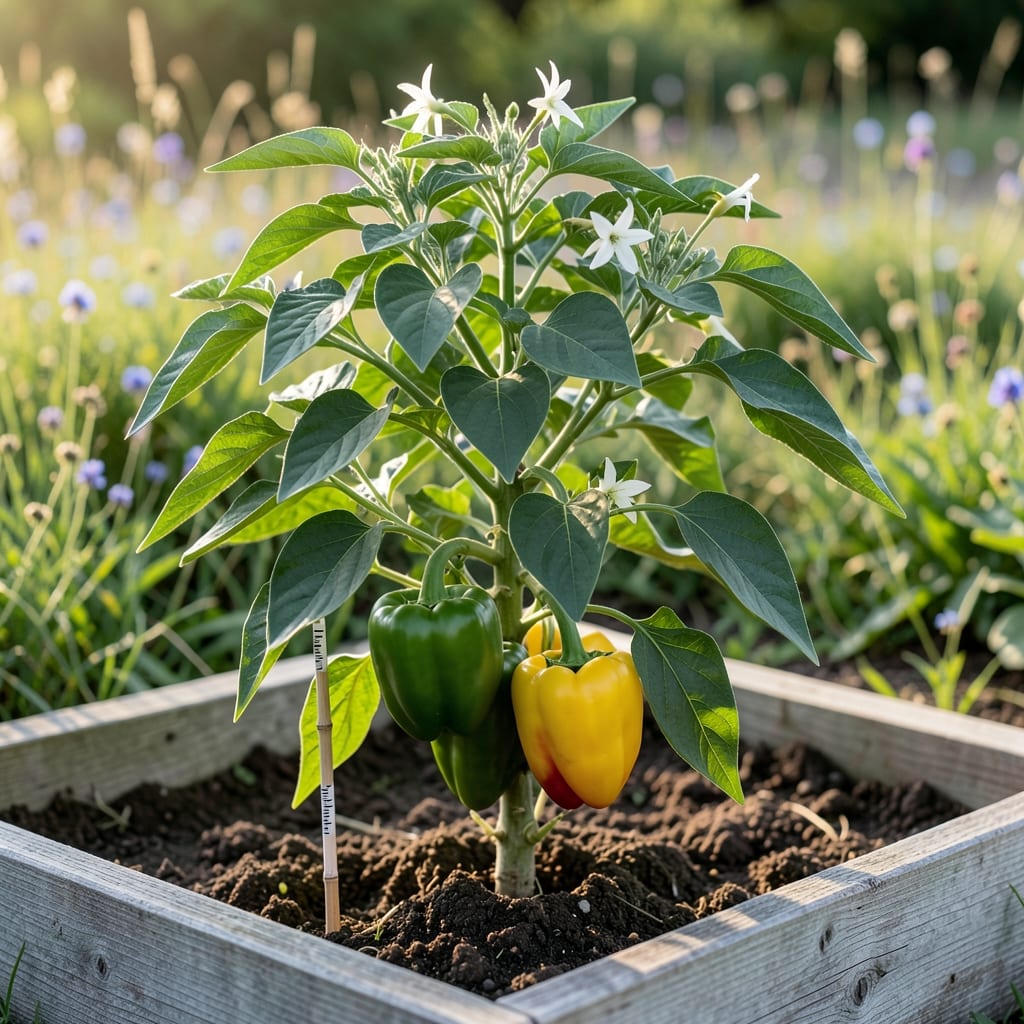 How Tall Do Bell Peppers Grow: Exact Heights by Variety and Spacing Needs