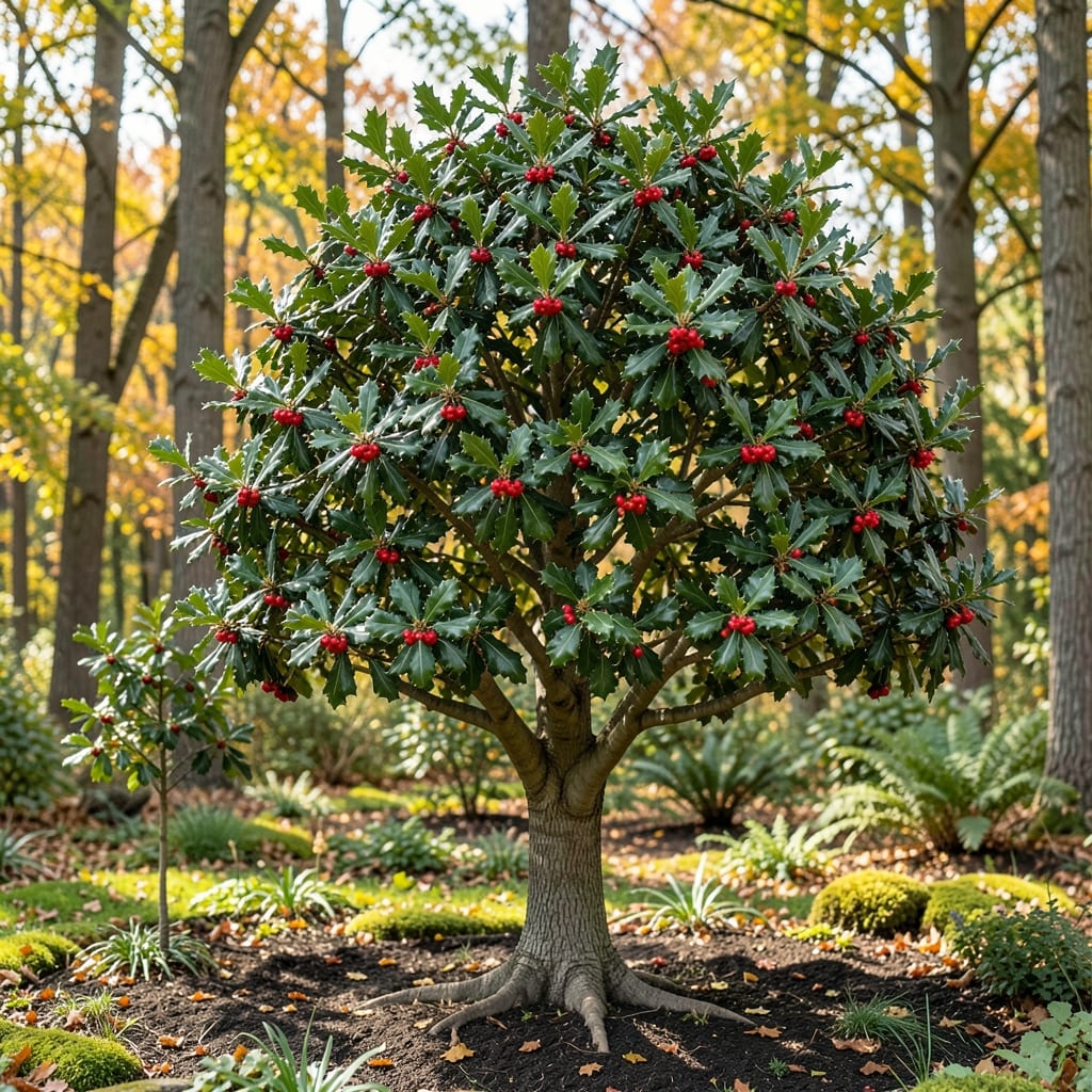 How Tall Can Holly Trees Grow: Mature Heights by Variety and Growth Conditions