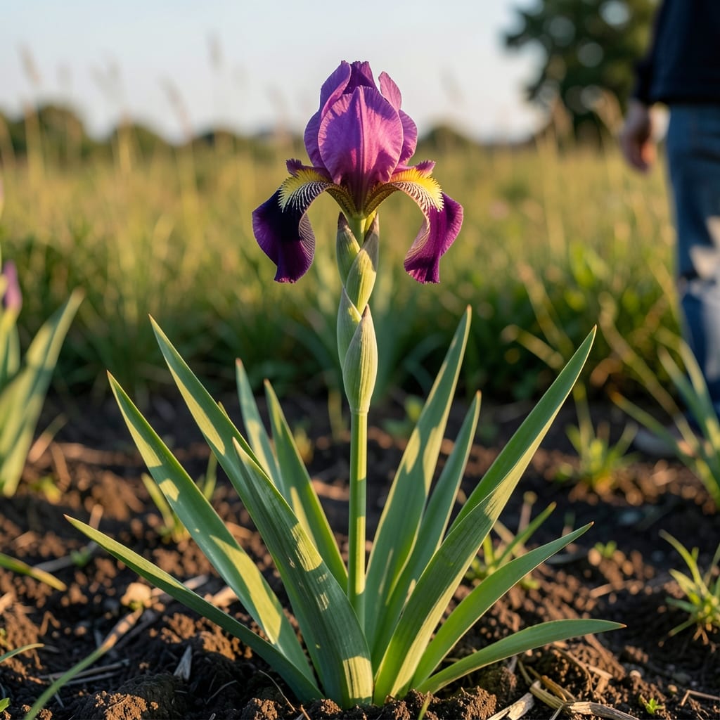 How Tall Do Bearded Irises Grow: Exact Heights by Variety and Growth Zones