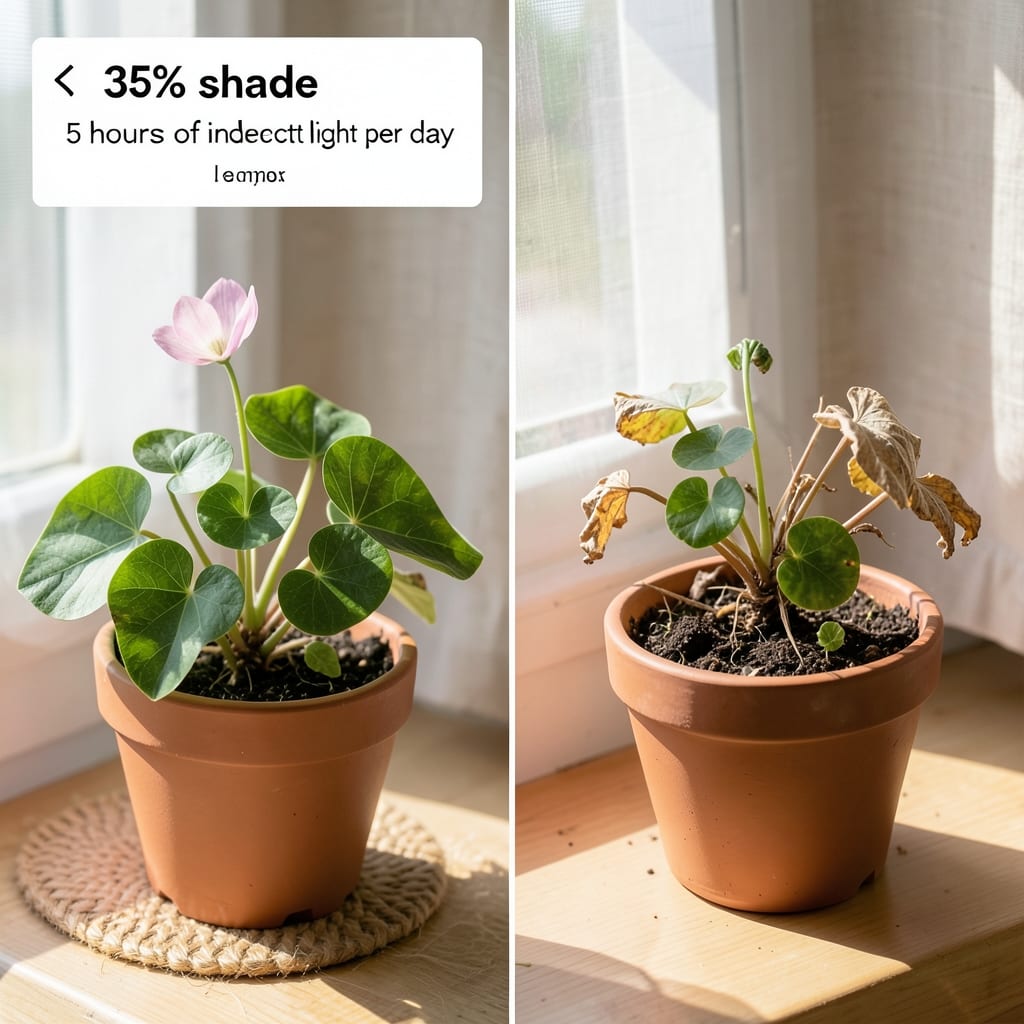 How Much Light Does a Shamrock Plant Need: Bright Indirect Sunlight Secrets for Lush Growth