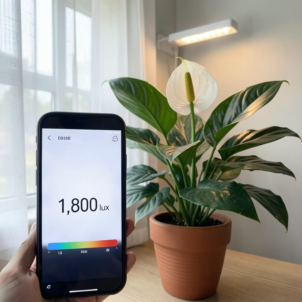 How Much Light Does a Peace Lily Plant Need: Exact Hours for Lush Growth Without Burn