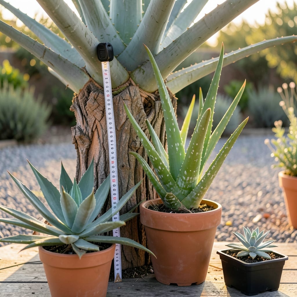 How Tall Can Succulents Grow: Dwarf to Towering Varieties & Their Space Needs