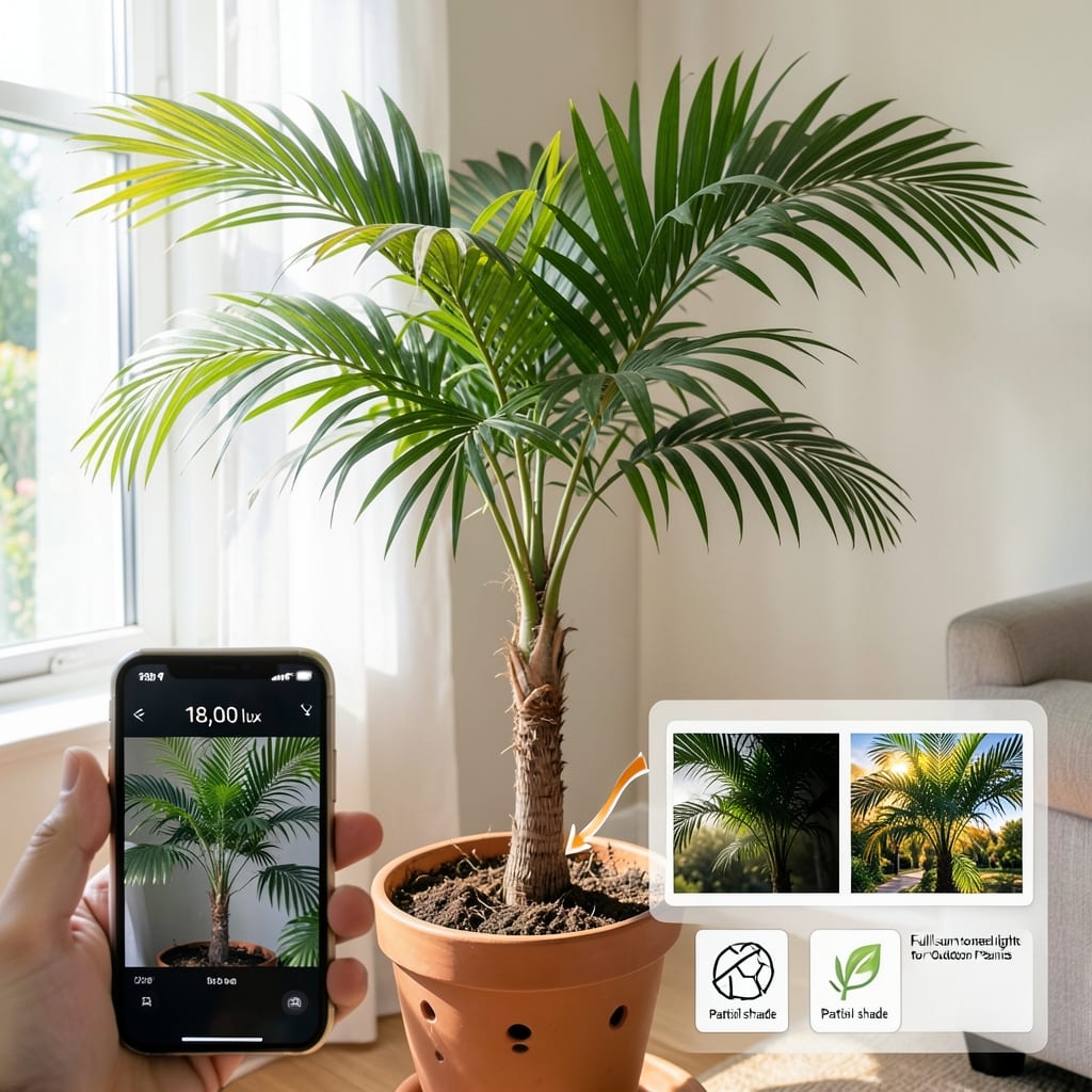 How Much Light Do Palm Plants Need: Exact Hours for Healthy Growth Without Sunburn