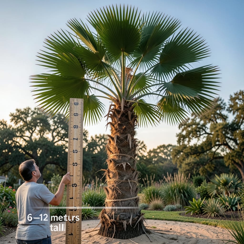 How Tall Can a Sabal Palm Grow in Meters: Mature Size by Variety and Climate Zones