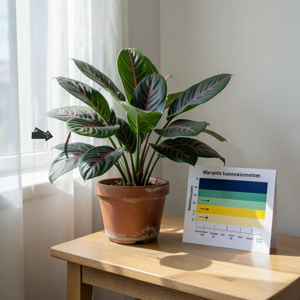 How Much Light Does Prayer Plant Need: Bright Indirect Sunlight Secrets for Vibrant Leaves